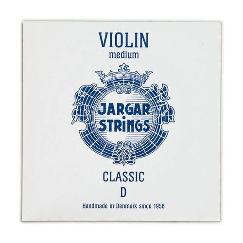 Jargar Violin String D Medium Blue Pack