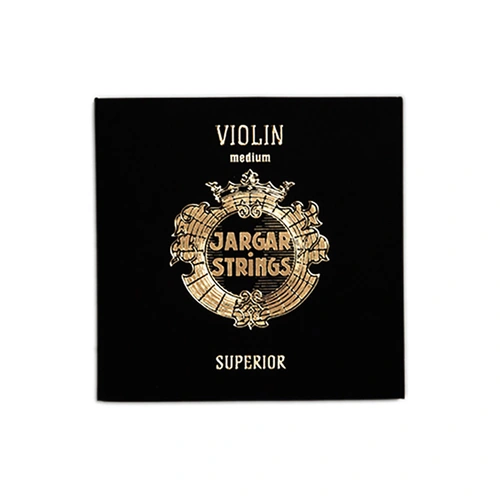 Jargar Violin String Superior E with Removable Ball, Medium Tension, Synthetic Core