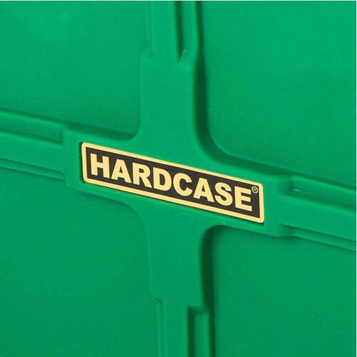 Hardcase HLROCKFUS3-DG Drum Case Set Rock Fusion Kit Lined Dark Green (10T 12T 16FT 22B 14S)