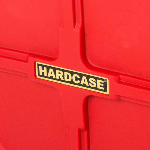 Hardcase HLROCKFUS3-R Drum Case Set Rock Fusion Kit Lined Red (10T 12T 16FT 22B 14S)