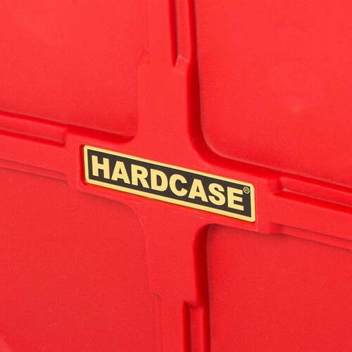 Hardcase HNL14FT-R Floor Tom Drum Case Lined Red 14inch