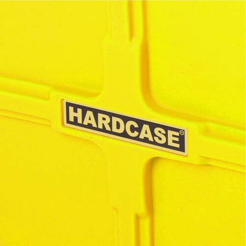 Hardcase HNL14S-Y Snare Drum Case Lined Yellow 14inch