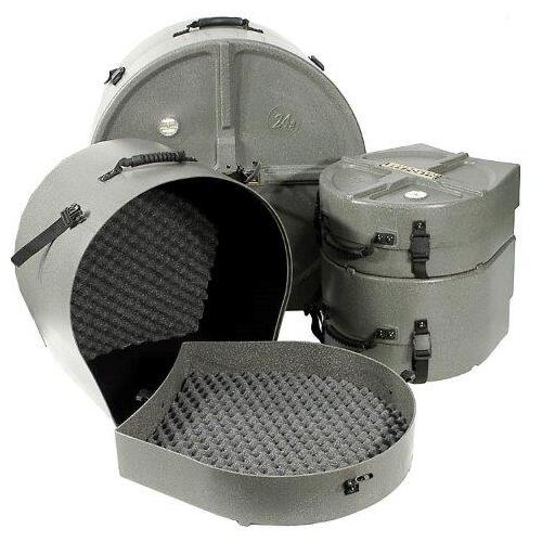 16 Inch Floor Tom Case Lined Granite