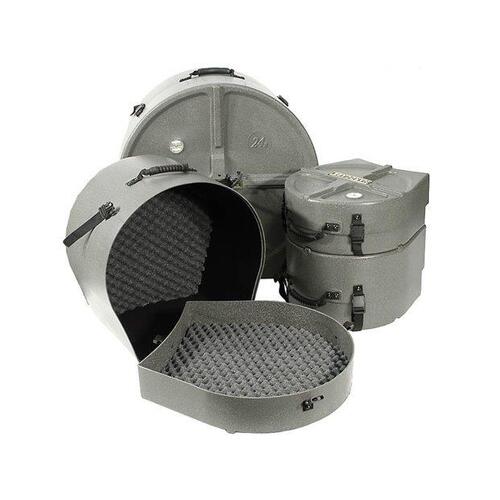 26 Inch Bass Drum Case Lined Granite