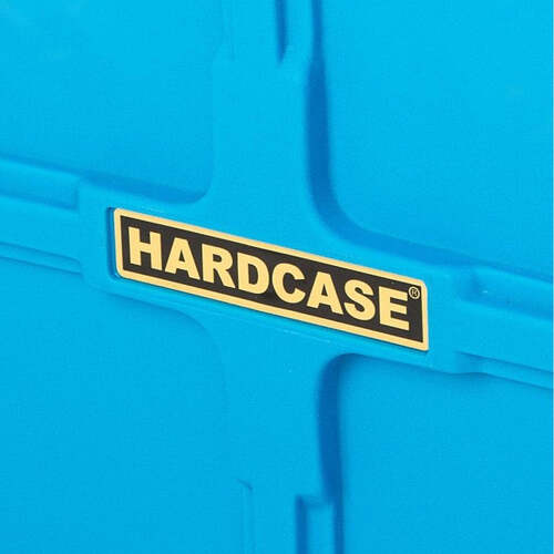 Hardcase HNP12CYM24-LB Cymbal Case Light Blue 24inch (Holds 12 Cymbals) w/ Wheels
