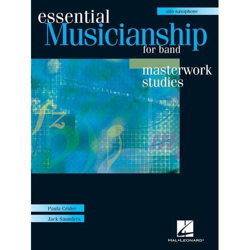 Essential Musicianship Band Master Alto Sax (Softcover Book/CD)