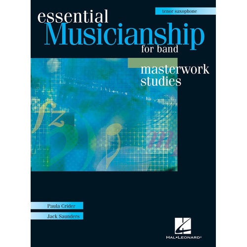 Essential Musicianship Band Master Tenor Saxophone Book/CD (Softcover Book/CD)