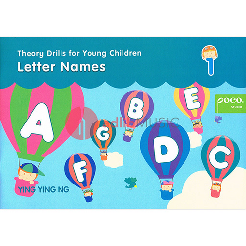 Theory Drills for Young Children - 1 Letter Names