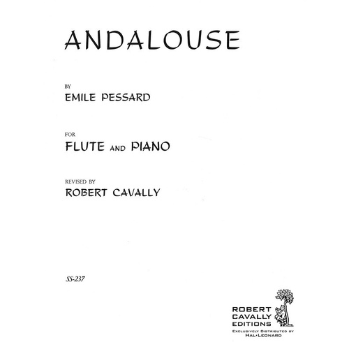 Pessard - Andalouse For Flute/Piano Ed Cavally (Softcover Book)
