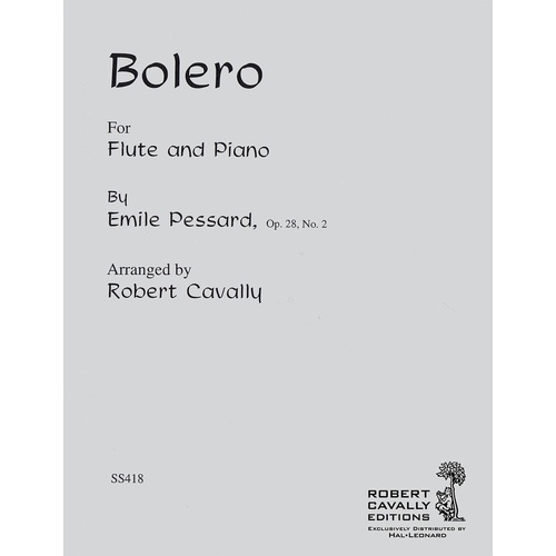 Pessard - Bolero Op 28 No 2 Flute/Piano (Softcover Book)