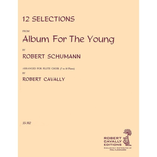 Album For The Young Flute Choir (Music Score/Parts)