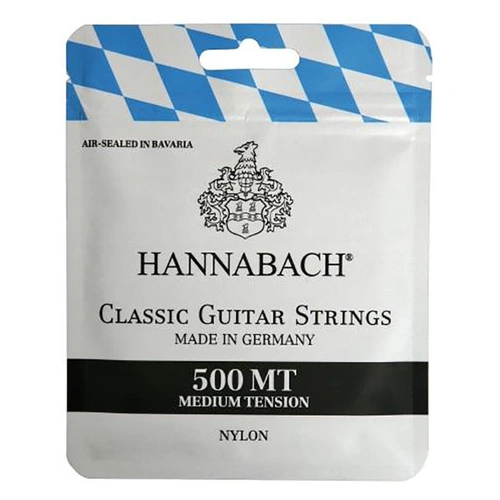 Hannabach Classical Guitar String Set 500MT Medium Tension