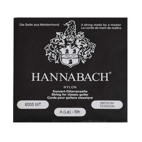 Hannabach 8005 Single Medium Silver 5th A String, Made in Germany