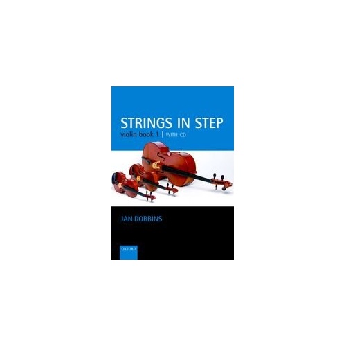 Strings in Step Violin Book 1 by Jan Dobbins - 64 Pages, Oxford University Press