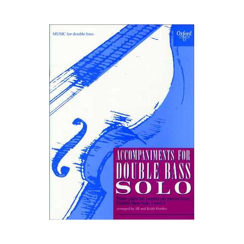 Double Bass Solo Accompaniments Sheet Music