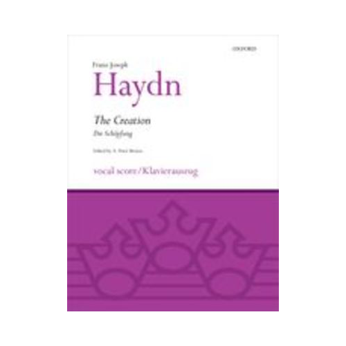 The Creation Vocal Score - Choral Sheet Music for Soloists, Chorus, and Orchestra with English and German Texts