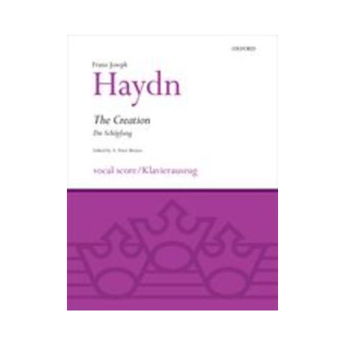 The Creation Vocal Score - Choral Sheet Music for Soloists, Chorus, and Orchestra with English and German Texts