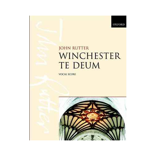 Winchester Te Deum Vocal Sheet Music for SATB and Organ or Brass Ensemble