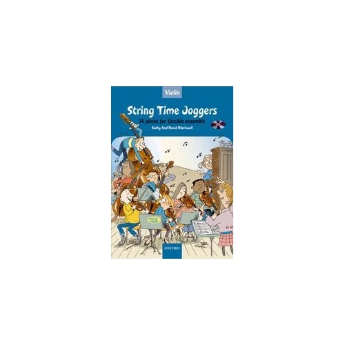 String Time Joggers Violin Book with CD