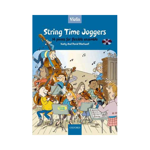 String Time Joggers - Violin Part/CD by Blackwell Oxford 9780193359130