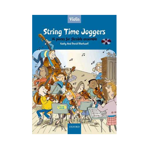 String Time Joggers - Violin Part/CD by Blackwell Oxford 9780193359130