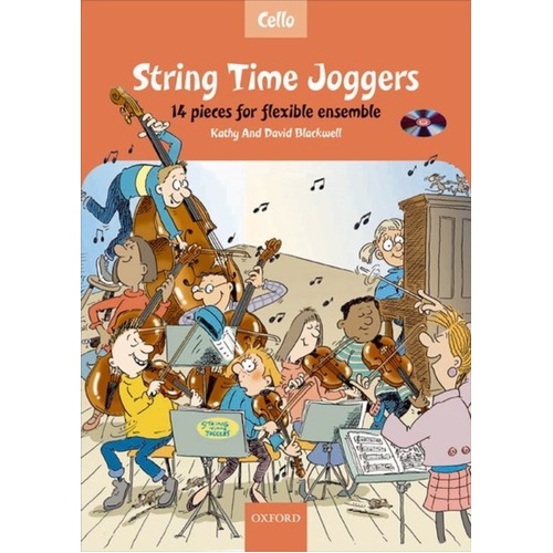 String Time Joggers Cello Book with CD
