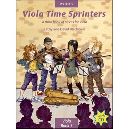 Viola Time Sprinters Book with CD by David & Kathy Blackwell