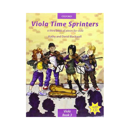 Viola Time Sprinters - Viola/CD by Blackwell Oxford 9780193360815