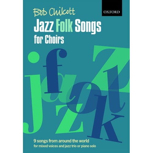 Jazz Folk Songs for Choirs SATB/Piano Book with CD