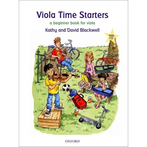 Viola Time Starters Book with CD for Beginner Viola Players