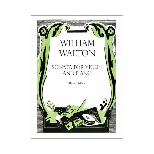 Walton Violin Sonata for Violin & Piano Sheet Music