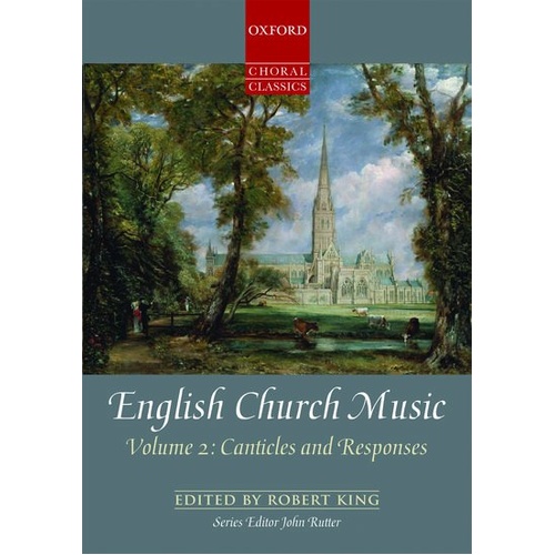 English Church Music Volume 2: Canticles and Responses by John Rutter, Vocal Score, 336 Pages, Oxford University Press