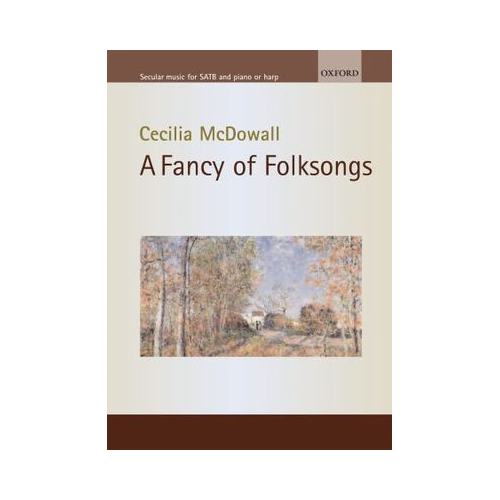 A Fancy of Folksongs SATB Vocal Score for Piano or Harp