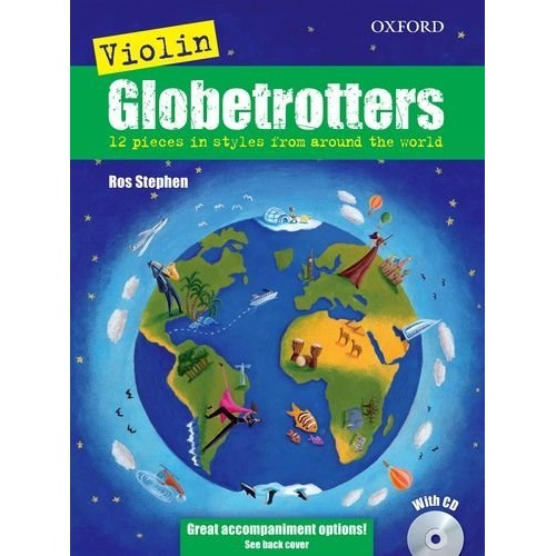 Violin Globetrotters Book with CD by Ros Stephen