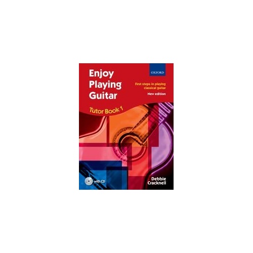 Enjoy Playing Guitar Tutor Book 1 with CD by Debbie Cracknell