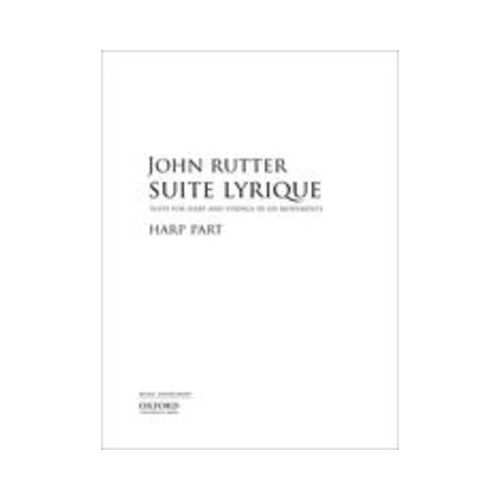 Suite Lyrique Harp Part - Folk Instrument Sheet Music for Solo Harp and Strings