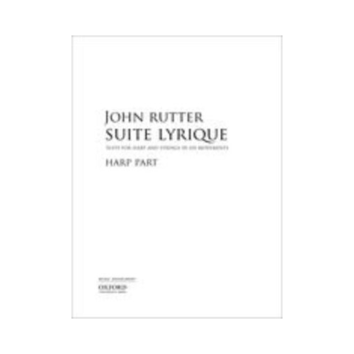 Suite Lyrique Harp Part - Folk Instrument Sheet Music for Solo Harp and Strings