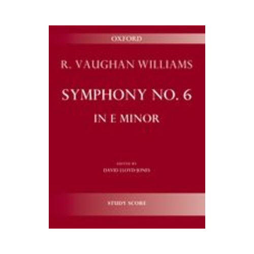 Vaughan Williams Symphony No 6 in E Minor Study Score, Engraved Edition