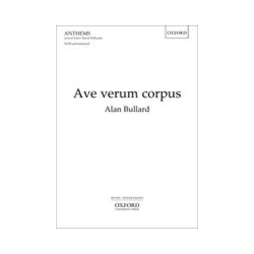 Ave Verum Corpus for SATB and Organ Choral Sheet Music