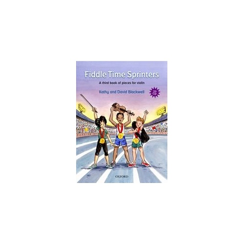 Fiddle Time Sprinters Violin Book 3 by David & Kathy Blackwell