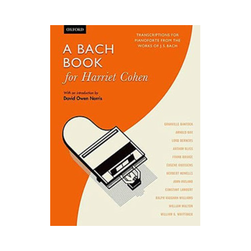 A Bach Book for Harriet Cohen - Piano Sheet Music