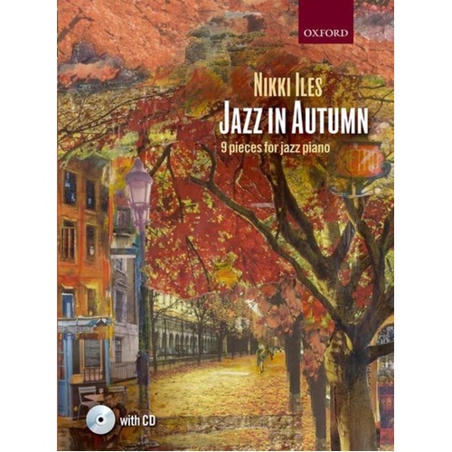 Jazz in Autumn Piano Solos Book with CD by Nikki Iles