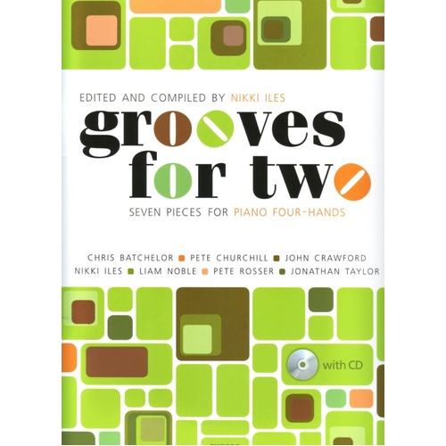 Grooves for Two Piano Duet Book with CD