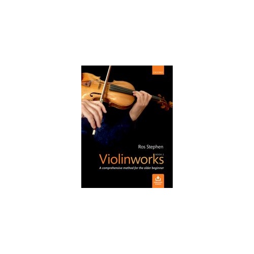 Violinworks Book 2 with CD - Violin Technique Guide and Repertoire