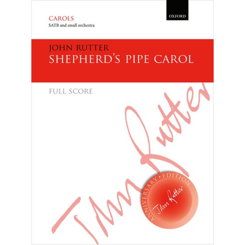 Shepherds Pipe Carol Orchestra Parts - John Rutter Anniversary Edition