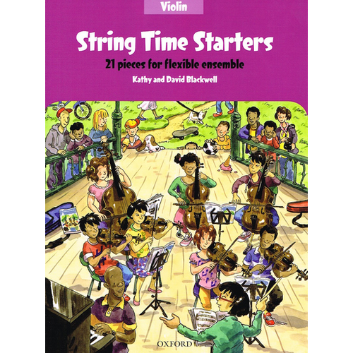 String Time Starters - Violin Part by Blackwell Oxford 9780193411524