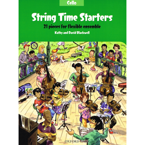 String Time Starters - Cello Part by Blackwell Oxford 9780193411623