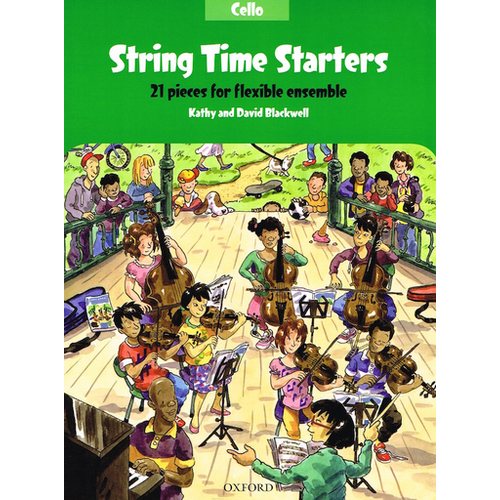 String Time Starters - Cello Part by Blackwell Oxford 9780193411623