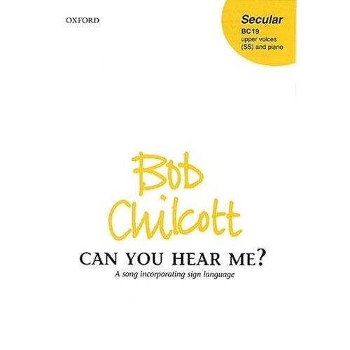 Can You Hear Me? SA/Piano - Cello Sheet Music for SS with Piano or String Orchestra
