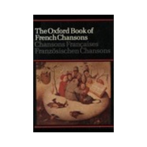 Oxford Book of French Chansons SATB Choral Sheet Music